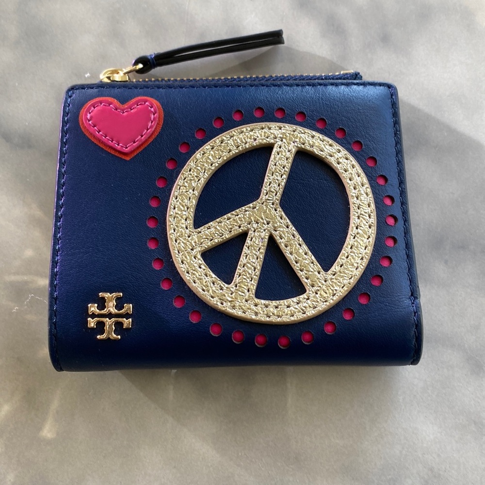 TORY BURCH “Peace”Mini Wallet